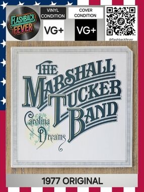 THE MARSHALL TUCKER BAND•Carolina Dreams•1977 US (#CPN 0180) Santa Maria Press